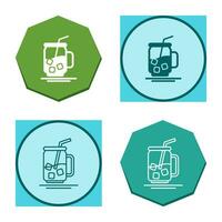 Iced Tea Vector Icon