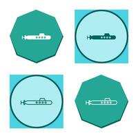 Submarine Vector Icon