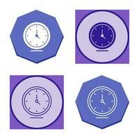 icono de vector de reloj