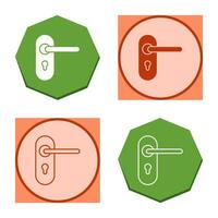 Door Lock Vector Icon