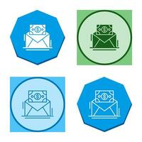 Mail Coin Vector Icon