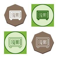 Safe Box Vector Icon