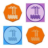 Swiming pool Vector Icon