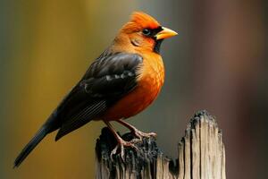 común mirlo turdus merula un paseriforme pájaro en turdidae familia ai generado foto