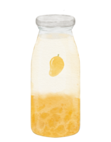 waterverf mango melk waterverf illustratie geïsoleerd element png