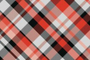 Tartan plaid pattern with texture and coffee color. vector