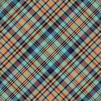 Tartan plaid pattern with texture and coffee color. vector
