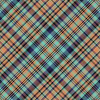 Tartan plaid pattern with texture and coffee color. vector