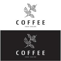 coffee bean icon vector illustration template