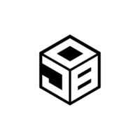 JBD Letter Logo Design, Inspiration for a Unique Identity. Modern Elegance and Creative Design. Watermark Your Success with the Striking this Logo. vector