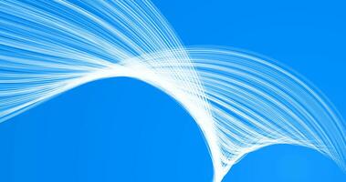 3D modern background with flowing strands design photo