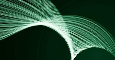 3D modern background with flowing strands design photo