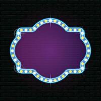 Cinema Retro with Sparking Color vector