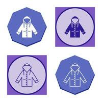 Raincoat Vector Icon