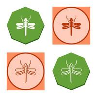 Dragonfly Vector Icon