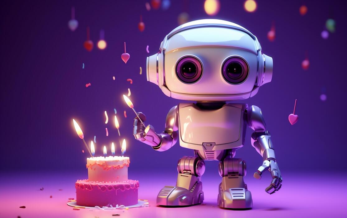 Robot Birthday Stock Photos, Images and Backgrounds for Free Download
