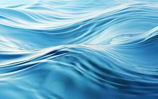 Abstract Water Waves 3D Background photo