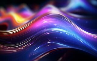 Wavy Motion Flowing Illustration Background photo