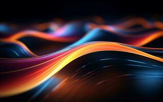 Solid Dark Minimal Background Design photo