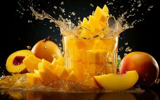 Mango Splashes of Juice photo