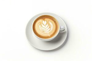 Minimalist Stock Photography Cup of Premium Coffee, Generative Ai photo