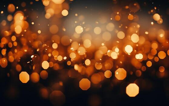 Realistic photo of a bokeh background texture, Generative Ai