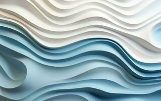 Minimalist art style clay image, Generative Ai photo