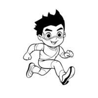 logotipo de hombre corriendo foto