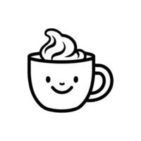 Hot Chocolate Cup Vector photo