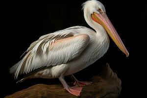 Graceful White Pelican photo