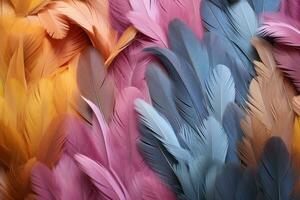 Exploring Many Pastel-Colored Kinds. Generative By Ai photo