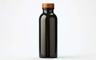 A Canteen Bottle on a White Background. Generative By Ai photo