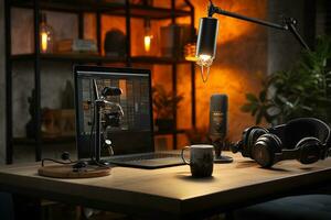 Modern Home Podcast Studio