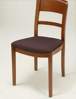 Comfortable smart single chair front said photo