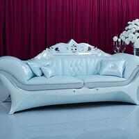 Luxury classical antique armchair for modern designed interior photo