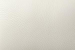 White leather texture. Generative AI photo