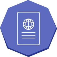 Unique Global Report Vector Icon