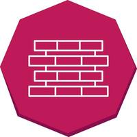 Unique Bricks Vector Icon