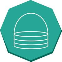 Unique Basket Vector Icon