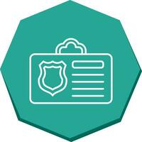 Id Card Vector Icon