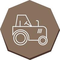 icono de vector de tractor