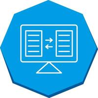 File Sharing Vector Icon