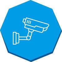 icono de vector de cámara de seguridad