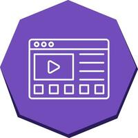 Online Tutorials Vector Icon