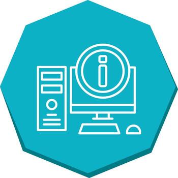 Computer Vector Icon