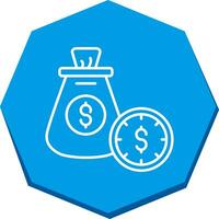 Time Is Money Vector Icon