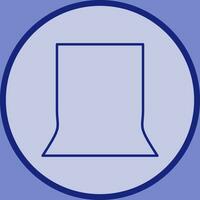 Unique Back Stand Vector Icon