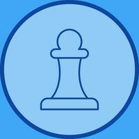 Unique Pawn Vector Icon