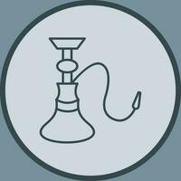 Unique Hookah Vector Icon