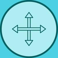 Unique Move Vector Icon